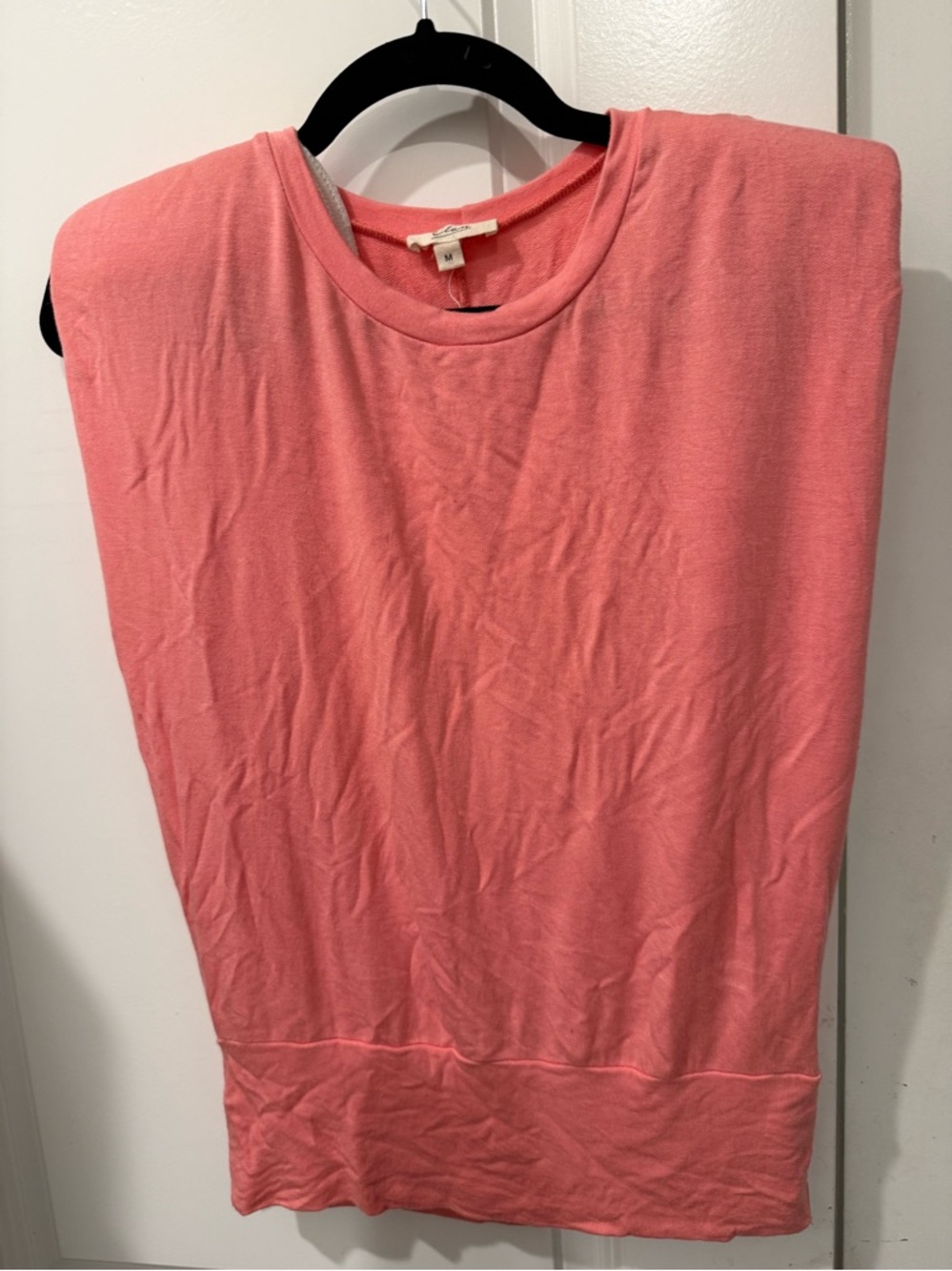 Candie's Coral Pink Sleeveless Tunic